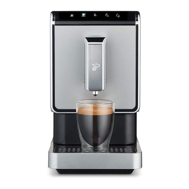 Tchibo Kaffeevollautomat Esperto Caffè silber +1kg Barista Ganze Bohne