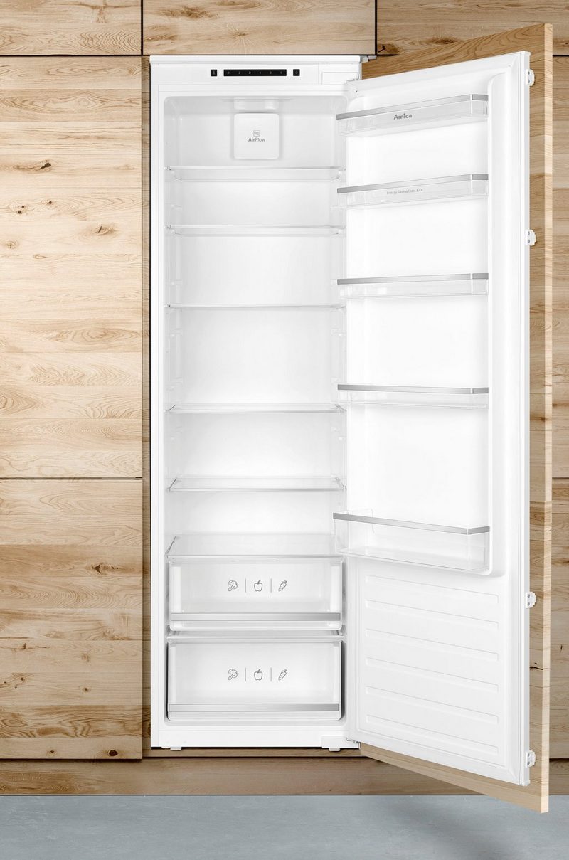 Amica Einbaukühlschrank EVKSS 357 200 1769 cm hoch 54 cm breit