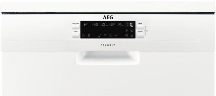 AEG Standgeschirrspüler FFB53600ZW 13 Maßgedecke mit AirDry - Technologie