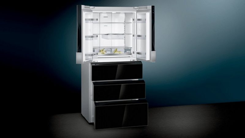 SIEMENS Kühl-/Gefrierkombination KF86FPBEA 183 cm hoch 81 cm breit noFrost / Home Connect / LED-Beleuchtung / superCooling-Taste / superFreezing