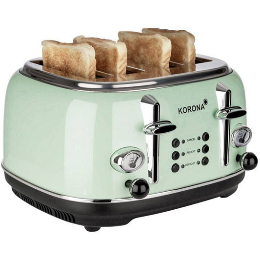 KORONA Toaster Retro Toaster für 4 Scheiben