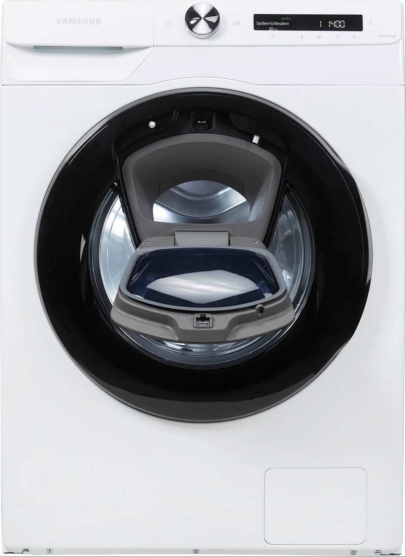 Samsung Waschmaschine WW5500T WW81T554AAW 8 kg 1400 U/min AddWash™