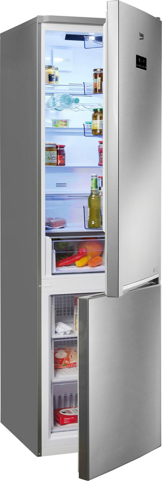 BEKO Kühl-/Gefrierkombination RCNA406EO6XBN 2025 cm hoch 595 cm breit 4 Jahre Garantie