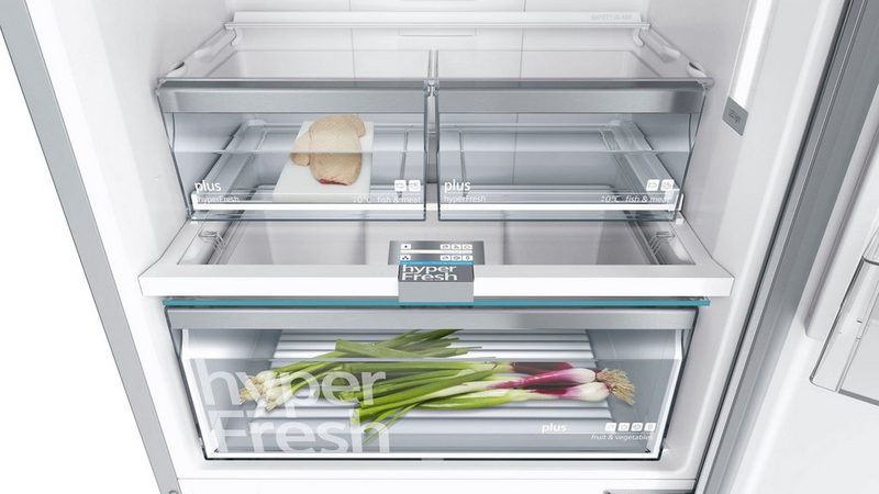 SIEMENS Kühl-/Gefrierkombination KG49NAIDP 203 cm hoch 70 cm breit