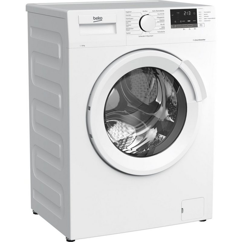 BEKO Waschmaschine WMB101434LP1 10 kg 1400 U/min AddXtra Nachlegefunktion Watersafe+ Digitales Display Aquawave-Schontrommel