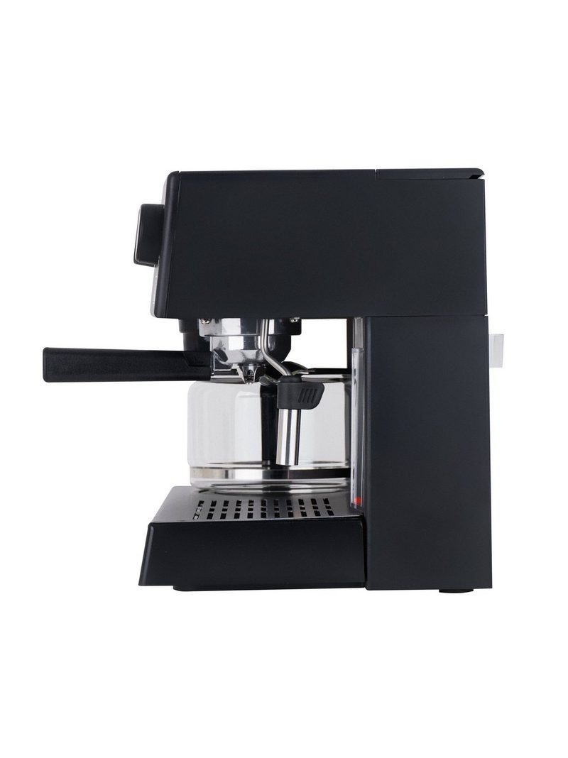 BRIEL Siebträger-/Filterkaffeemaschine DUO-Kaffeecenter ED132A Papierfilter 1x4 Aqua-Stop System mit Anti-Drip 20 bar Pumpe DUO System für Filterkaffee und Espresso BRITA Wasserfilter