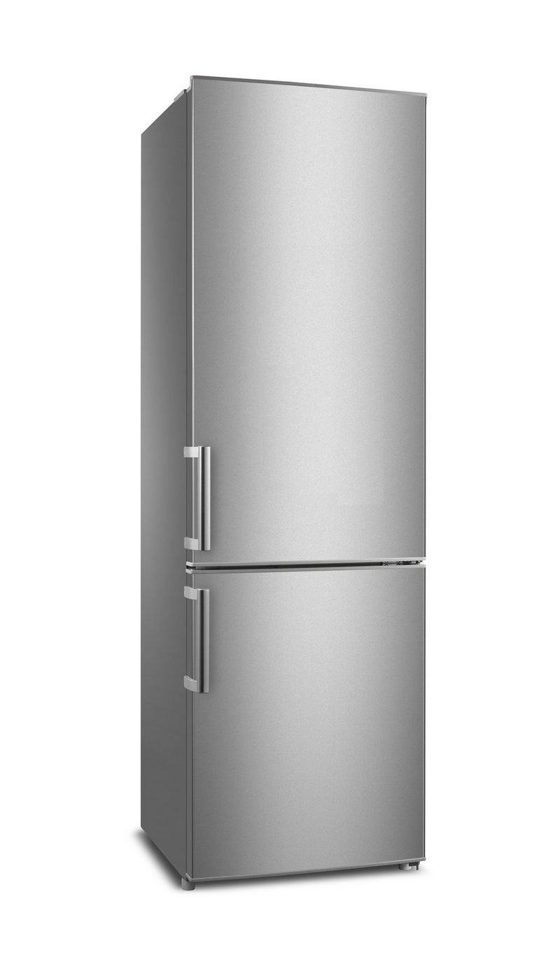 Wolkenstein Kühl-/Gefrierkombination Wolkenstein KGK 180 A++ Silber Inox-Design