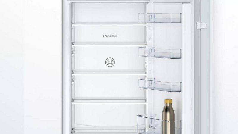 BOSCH Einbaukühlgefrierkombination KIV87NSF0 177 cm hoch 54 cm breit LED Beleuchtung Super-Gefrieren FrischeBox BigBox-Gefriergutschublade LowFrost Besonders leise