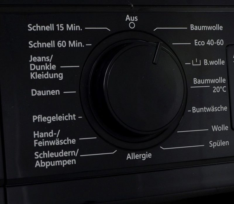 Telefunken Waschmaschine W-9-1400-B 9 kg 1400 U/min (9 kg / 1400 U/Min) mit LED Display Mengenautomatik AutoDose & Inverter Motor