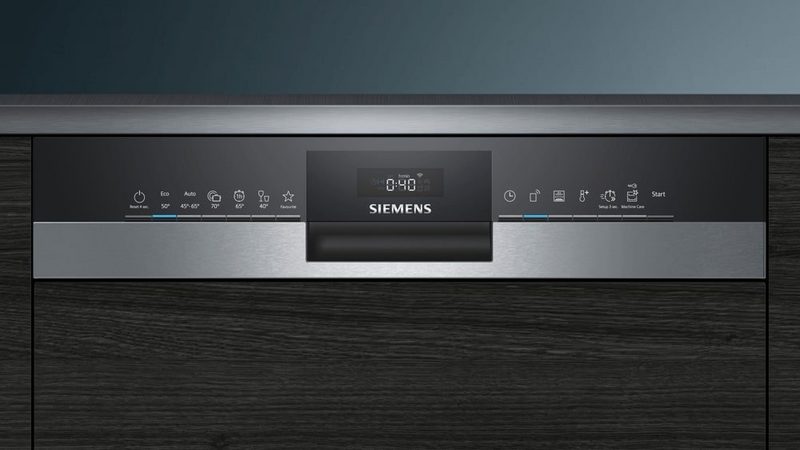 SIEMENS Unterbaugeschirrspüler Besteckkorb 13 Maßgedecke 44dB AquaStop EEK: D (Skala A bis G) SN53HS62BE