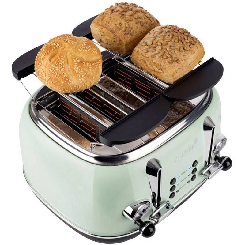 KORONA Toaster Retro Toaster für 4 Scheiben