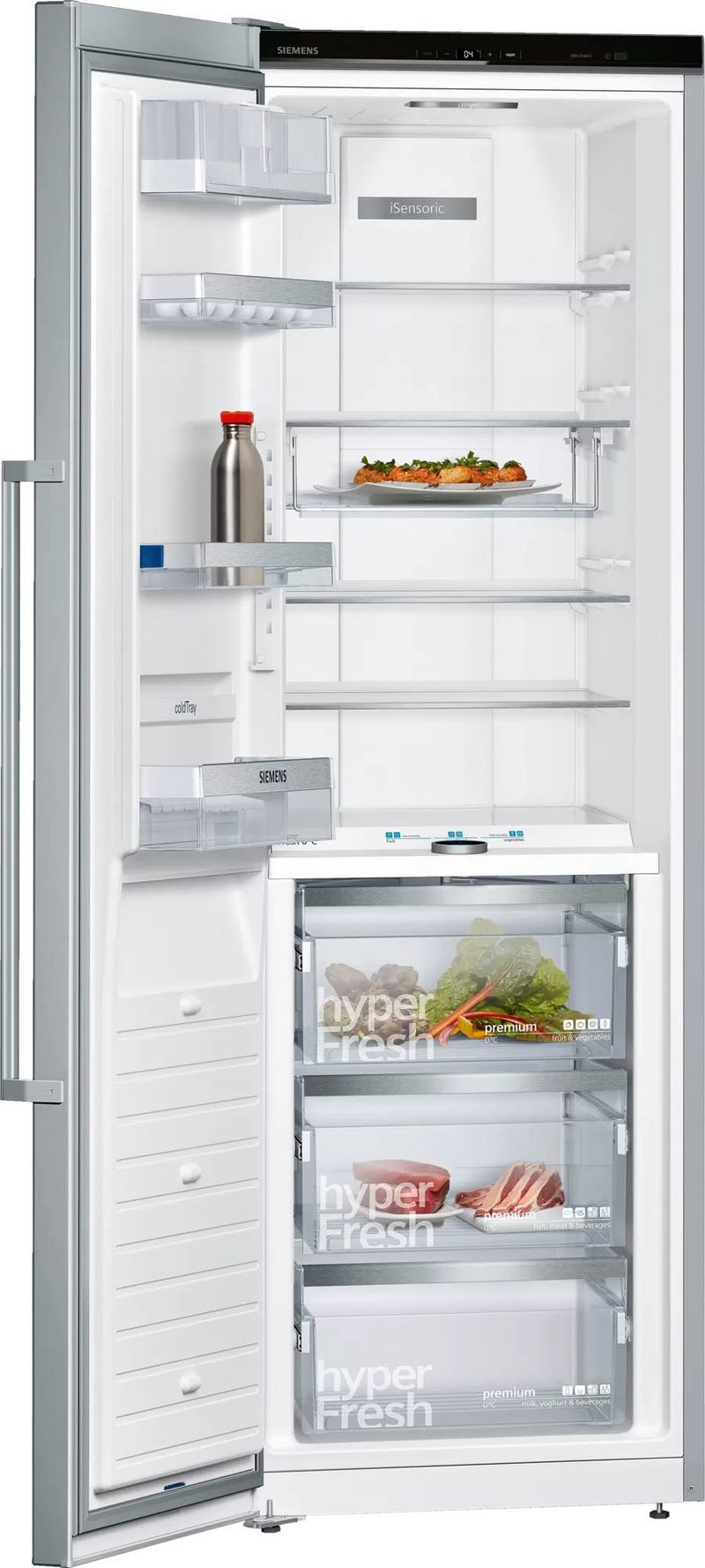 SIEMENS Kühlschrank iQ700 KS36FPIDP 186 cm hoch 60 cm breit