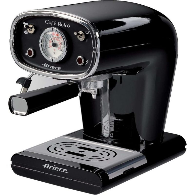 Ariete Espressomaschine Espressomaschine Café Retro 850W 1 L Schwarz