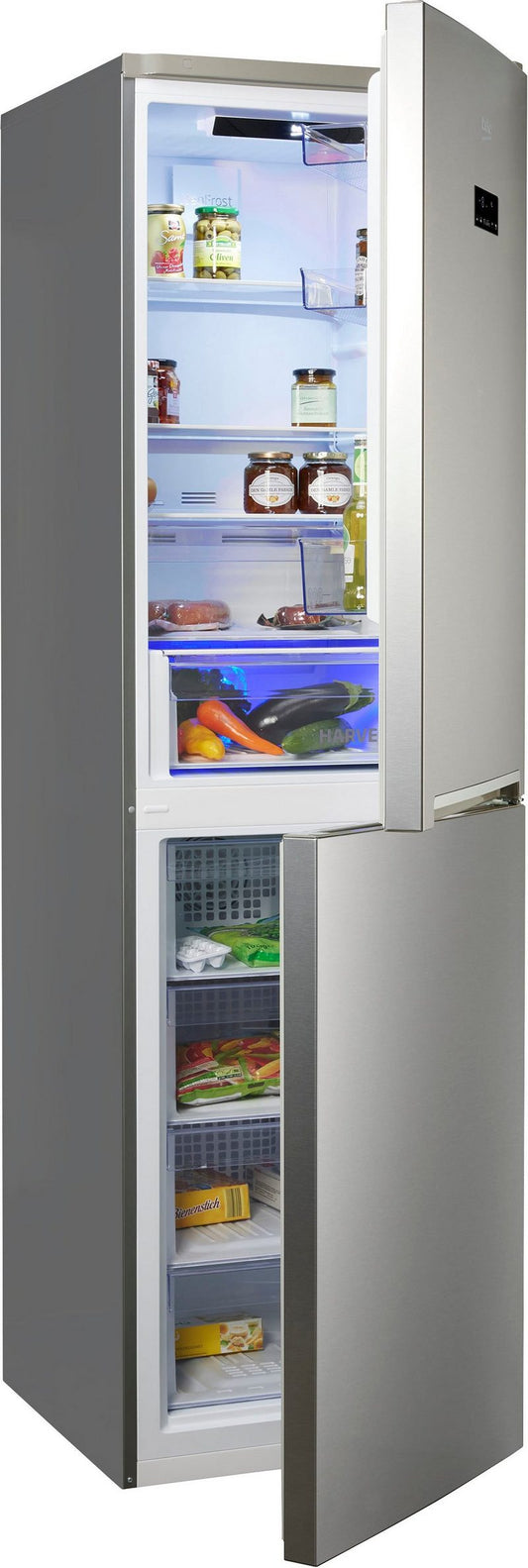 BEKO Kühl-/Gefrierkombination RCNA386E40ZXBN 2025 cm hoch 595 cm breit