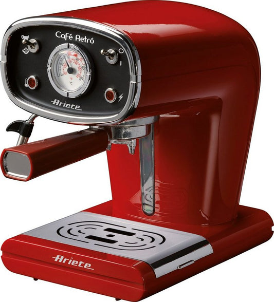 Ariete Siebträgermaschine 1388R Retro rot