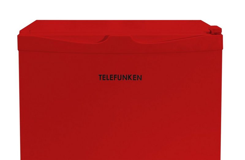 Telefunken Table Top Kühlschrank CF-33-101-R 82.1 cm hoch 48 cm breit 89 L Kühlteil / Türanschlag wechselbar / Höhenverstellbare Füße