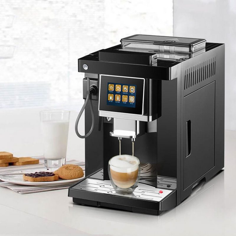 Acopino Kaffeevollautomat Acopino Roma One Touch Kaffeevollautomat Cappuccino und Latte macchiato auf Knopfdruck Farbdisplay Einfache Reinigung One Touch Bedienung Entkalkungsprogramm programmierbare Getränkeeinstellungen