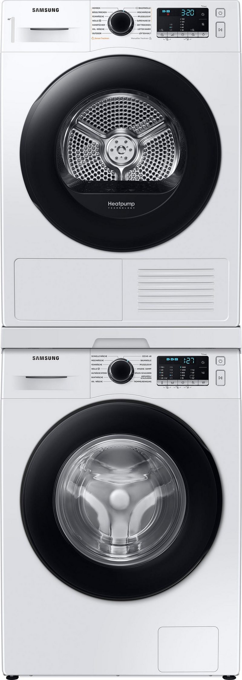 Samsung Wärmepumpentrockner DV81TA220AE/EG 8 kg Knitterschutz