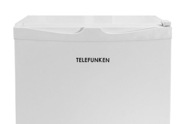 Telefunken Table Top Kühlschrank CF-31-121-W 82.1 cm hoch 48 cm breit 90 L Kühlteil / Türanschlag wechselbar / Höhenverstellbare Füße