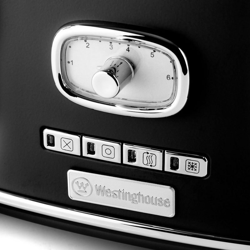 Westinghouse Toaster WKTT809BK 4 kurze Schlitze 1750 W