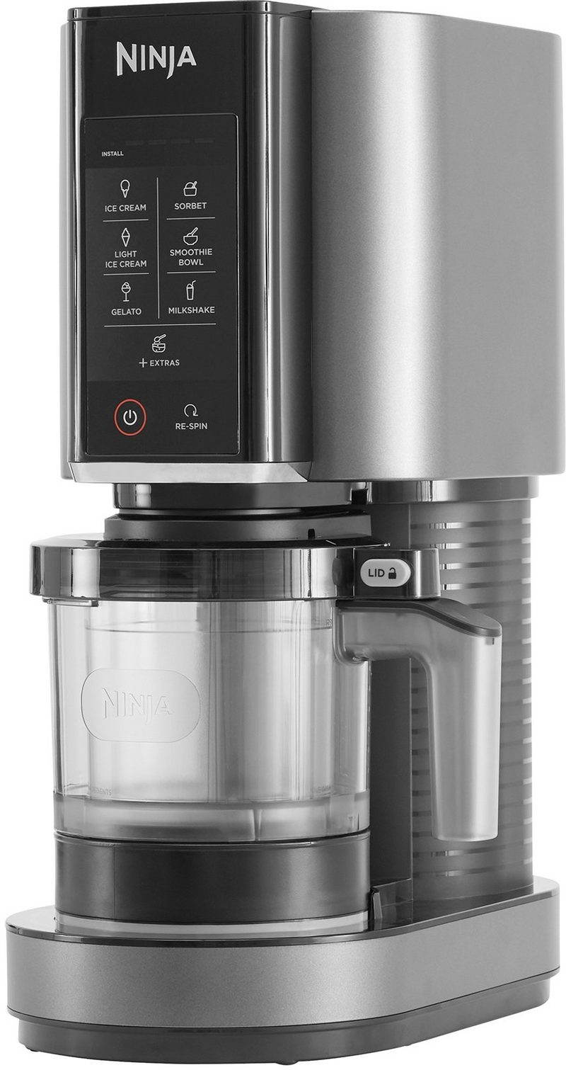 NINJA Eismaschine NC300EU 14 l 800 W Eiscreme Sorbet Gelato Smoothie Bowl