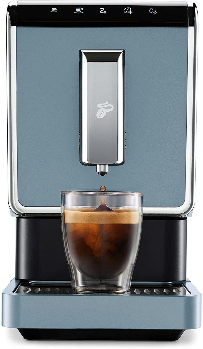 Tchibo Kaffeevollautomat Esperto Caffè Ice Blue +1kg Barista Ganze Bohne