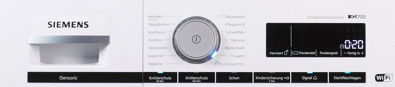 SIEMENS Wärmepumpentrockner iQ700 WT47XM40 8 kg mit intelligentCleaning System