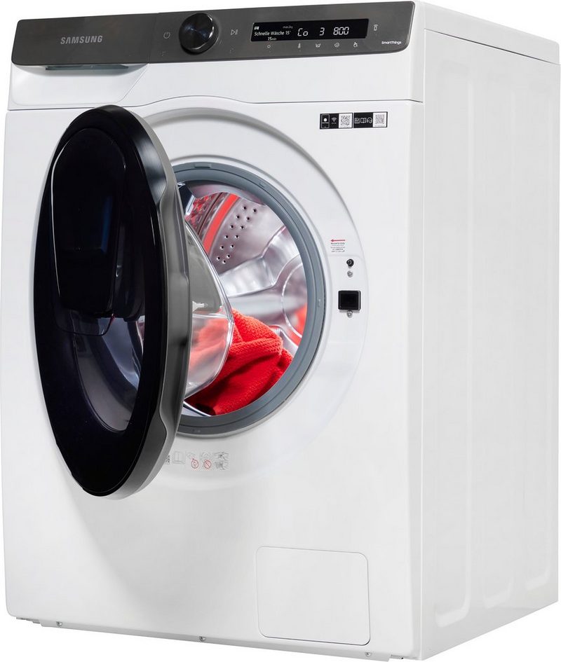 Samsung Waschtrockner WD80T554ABT 8 kg 5 kg 1400 U/min AddWash 4 Jahre Garantie inklusive