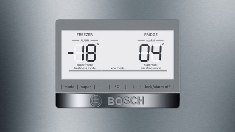 BOSCH Kühl-/Gefrierkombination KGN39AIDR 203 cm hoch 60 cm breit NoFrost SuperKühlen TouchControl VitaFresh plus VitaFresh Plus