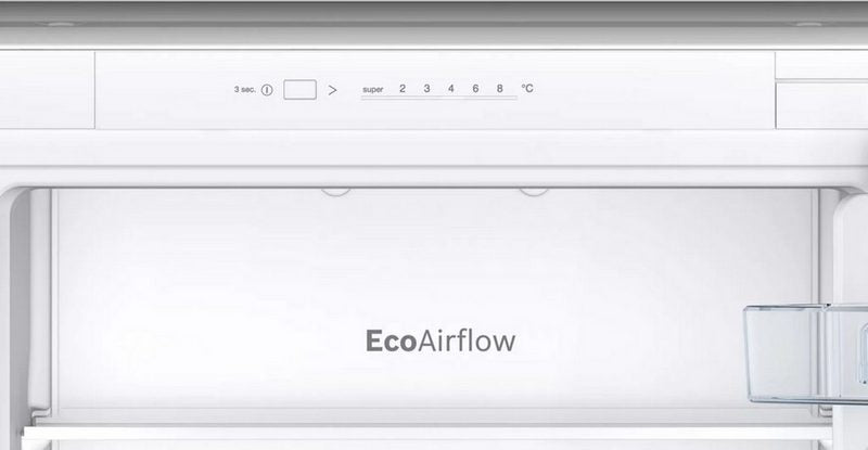 BOSCH Einbaukühlgefrierkombination KIV865SF0 177.2 cm hoch 54.1 cm breit LowFrost BigBox-Gefriergutschublade LED Beleuchtung Super-Gefrieren Frischebox