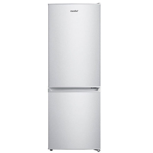 comfee Kühl-/Gefrierkombination RCB170LS2(E) 141.8 cm hoch 50 cm breit 192 kWh/Jahr 118L Kühlteil 52L Gefrierteil Low-Frost-Technologie Front Inox