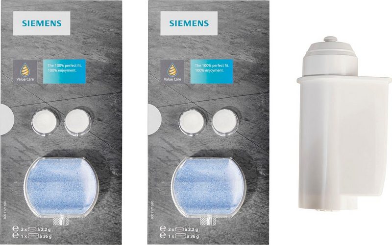 SIEMENS Kaffeevollautomat EQ.700 Inox silber metallic TP705D47 internationale Kaffeespezialitäten intuitives Full-Touch-Display speichern Sie bis zu 10 individuelle Kaffee-Favoriten automatische Milchsystem-Reinigung