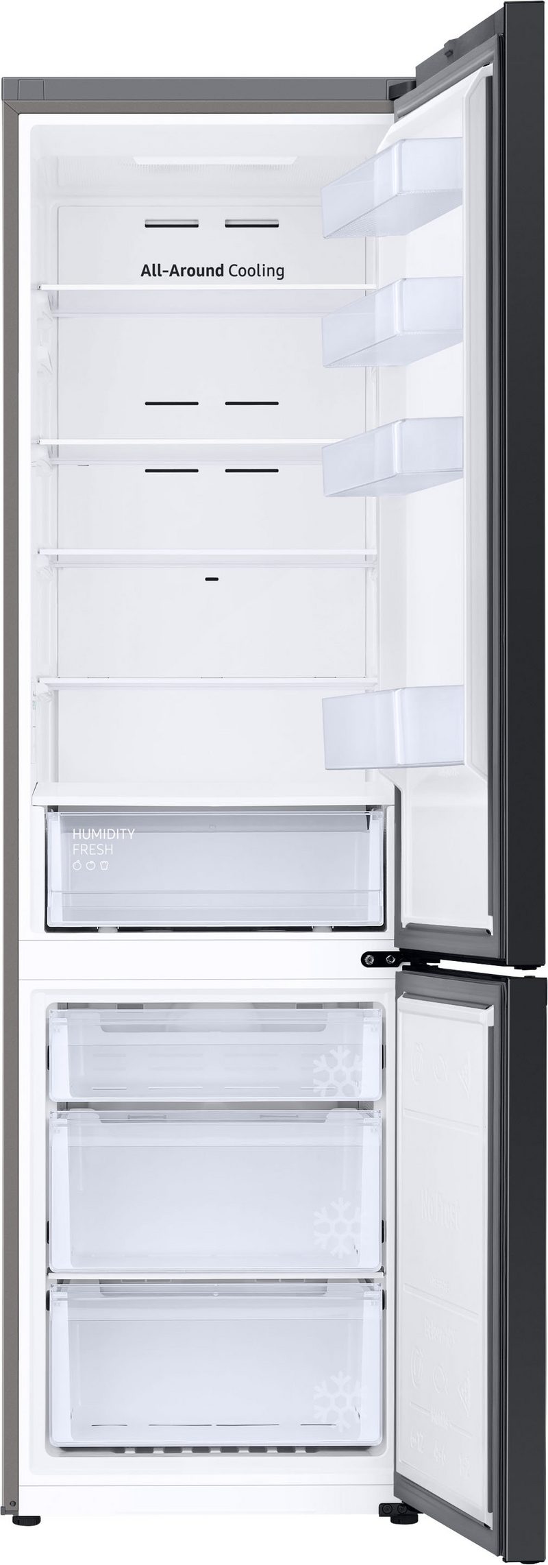 Samsung Kühl-/Gefrierkombination Bespoke RL38A6B0DCL 203 cm hoch 595 cm breit