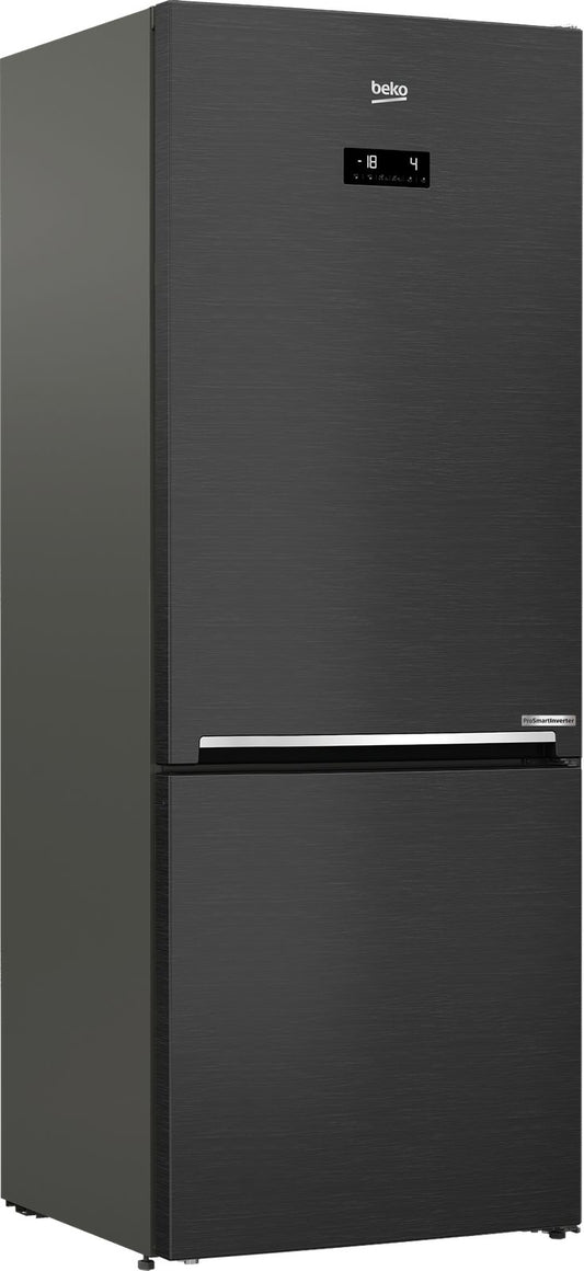 BEKO Kühl-/Gefrierkombination Dark Inox 514L No Frost 192 cm EEK:D RCNE560E60ZXRN