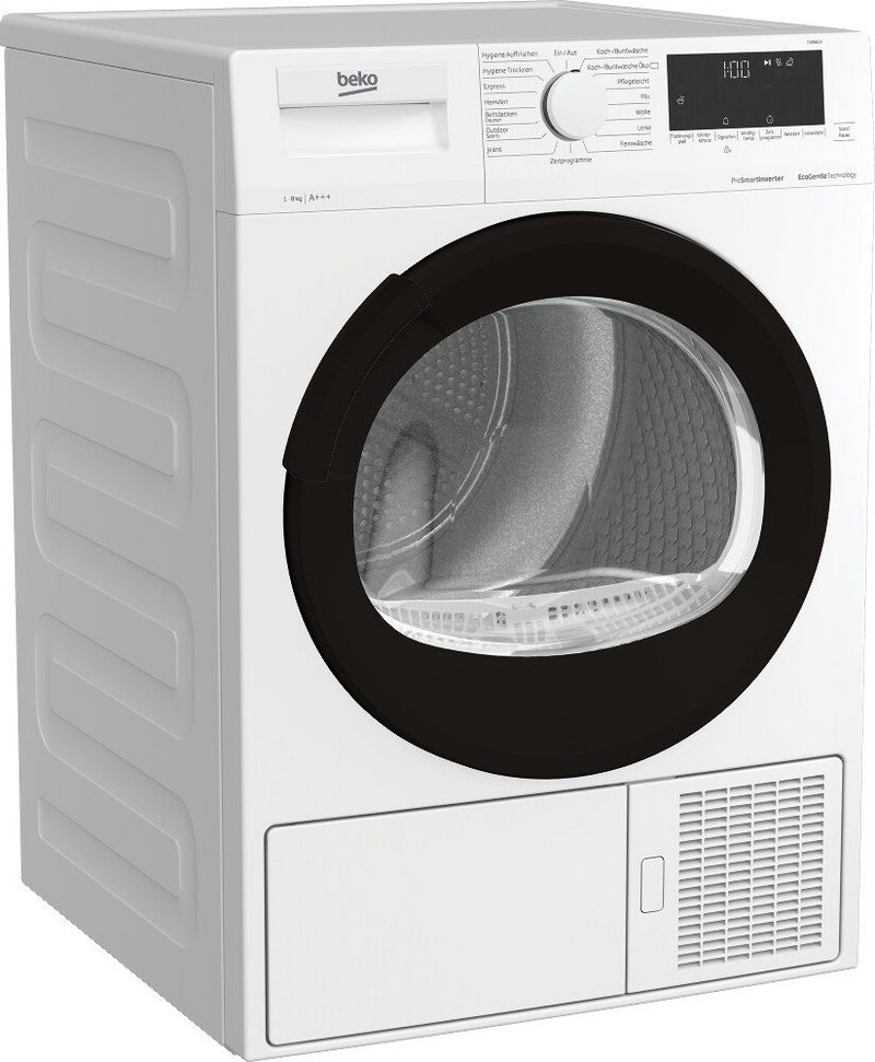 BEKO Ablufttrockner Frontlader freistehend Wärmepumpe 8 kg EEK: A+++