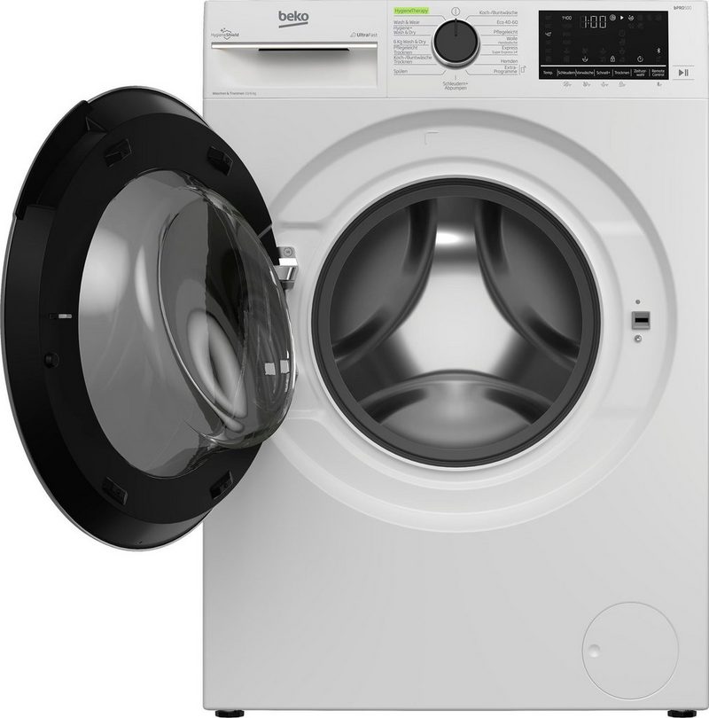 BEKO Waschtrockner B3DFT510442W 10 kg 6 kg 1400 U/min