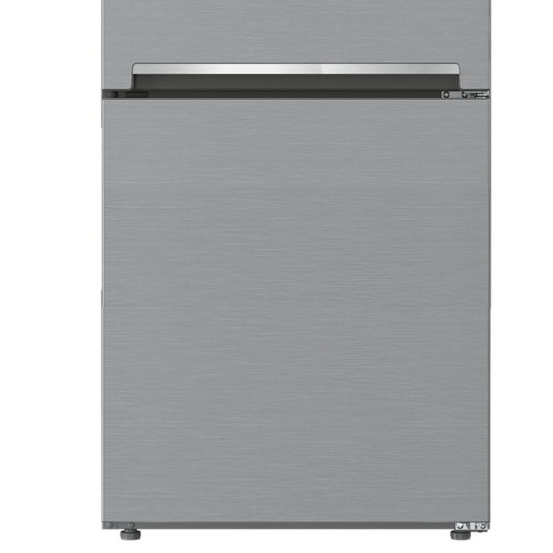 BEKO Kühl-/Gefrierkombination RCNT375E40ZXBN 185 cm hoch 60 cm breit No Frost Edelstahl-Look Multifunktionsdisplay