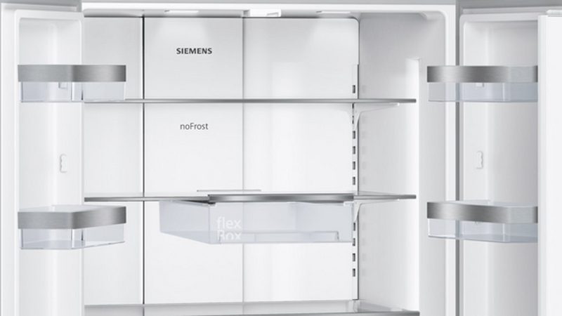 SIEMENS Kühl-/Gefrierkombination KF86FPBEA 183 cm hoch 81 cm breit noFrost / Home Connect / LED-Beleuchtung / superCooling-Taste / superFreezing