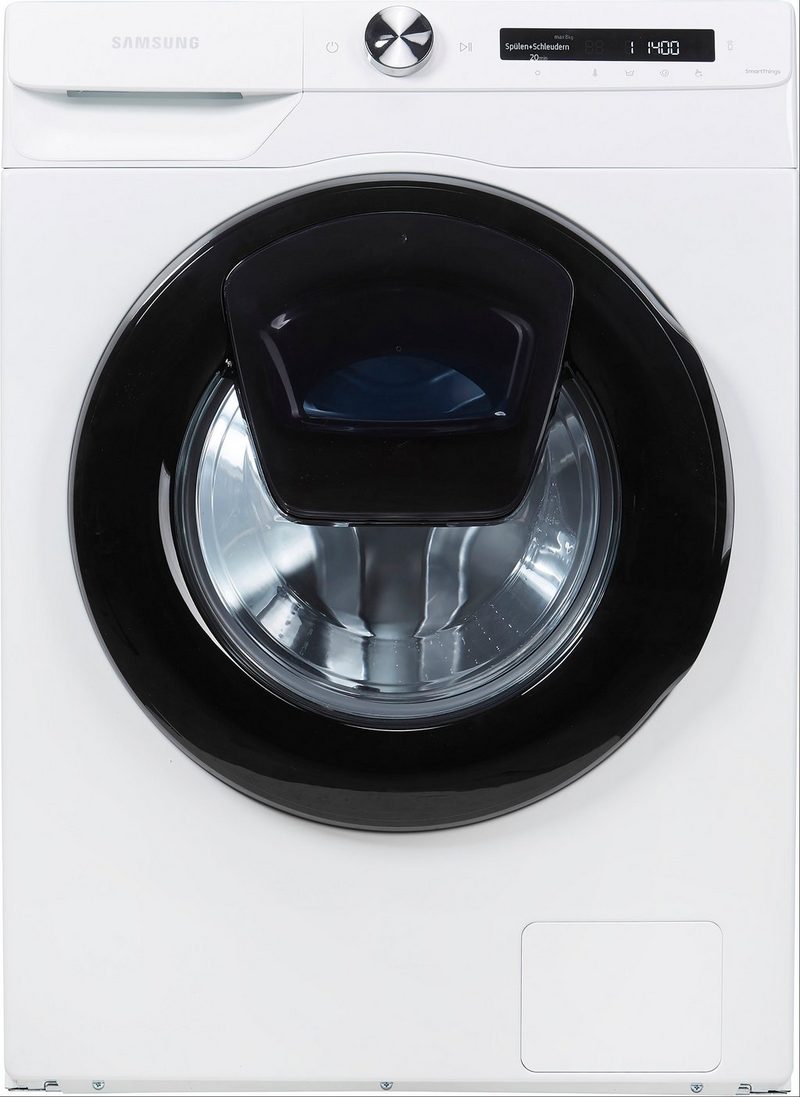 Samsung Waschmaschine WW5500T WW81T554AAW 8 kg 1400 U/min AddWash™