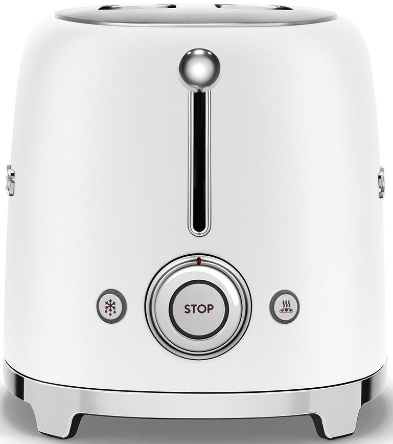 Smeg Toaster TSF01WHMEU 2 kurze Schlitze 950 W