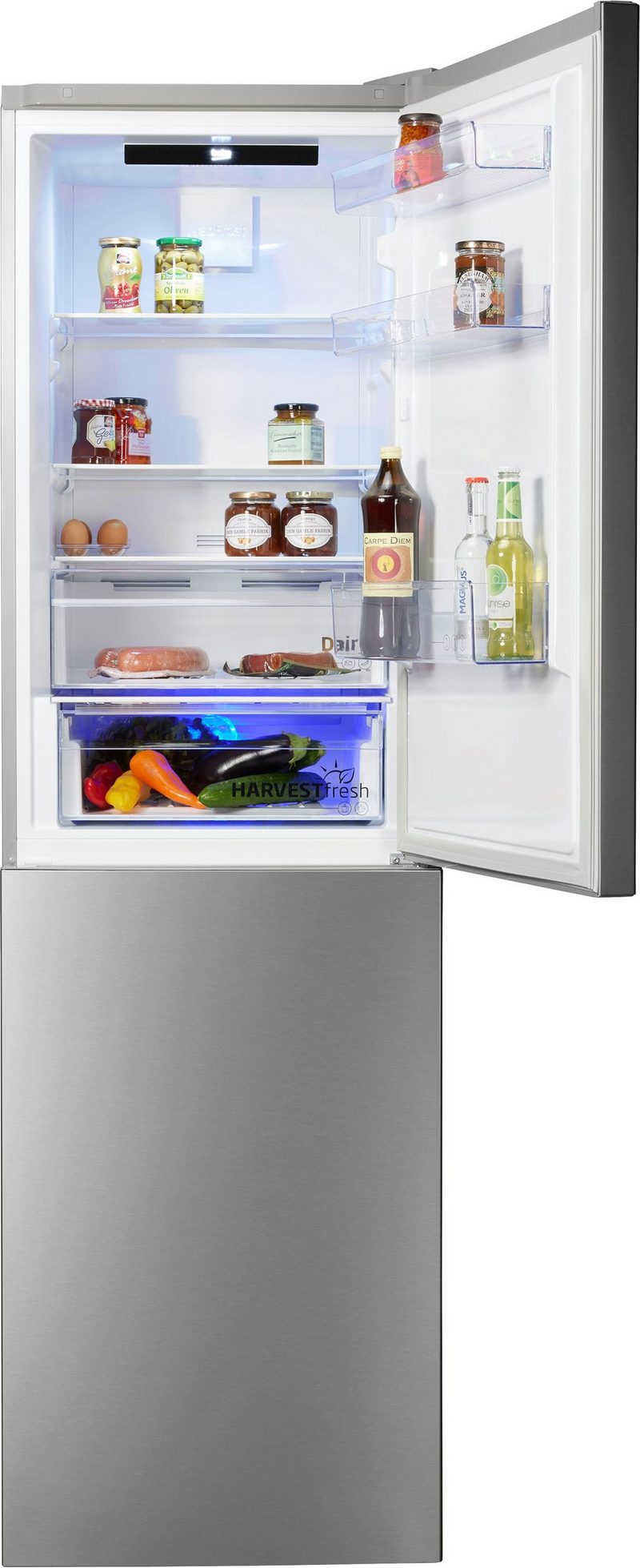 BEKO Kühl-/Gefrierkombination RCNA386E40ZXBN 2025 cm hoch 595 cm breit